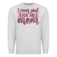 Dove Grey i wear pink for my mom Premium Sweatshirt - JahusDesignShop