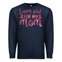 Navy i wear pink for my mom Premium Sweatshirt - JahusDesignShop