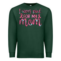 Sports Green i wear pink for my mom Premium Sweatshirt - JahusDesignShop