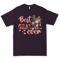 Plum Best Grandma ever Mother's Day Premium Tee - CowGirlArtShop