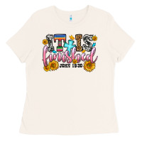 Bone it is finished john 19 30 Ladies Tee - OliviaCreatesArt
