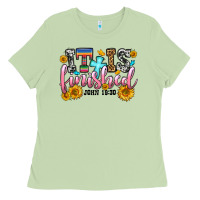 Matcha it is finished john 19 30 Ladies Tee - OliviaCreatesArt