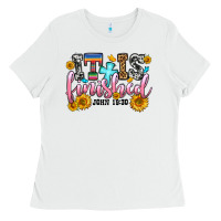 White it is finished john 19 30 Ladies Tee - OliviaCreatesArt