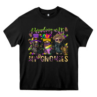 Black parading with my gnomies Heavy Core Tee - CowGirlArtShop