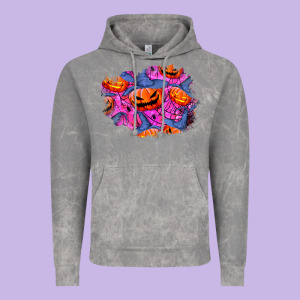 Halloween Pumpkin Patch  4 Vintage Hoodie Designed By Bundleandbundleshop