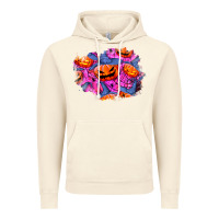 Vintage Artic halloween pumpkin patch  4 Vintage Hoodie - BundleAndBundleShop