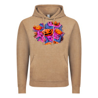Vintage Coffee halloween pumpkin patch  4 Vintage Hoodie - BundleAndBundleShop