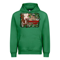 Emerald all i want for christmas is a cow cowhide Urban Hoodie - RanaPortraitStore