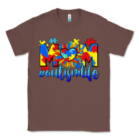 Chestnut Mom Autism life Classic Tee - CowGirlArtShop