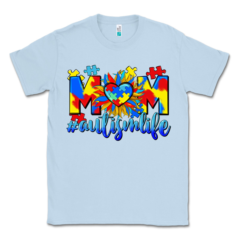 Mom Autism Life Classic Tee by CowGirlArtShop | Teevron