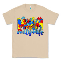 Mushroom Mom Autism life Classic Tee - CowGirlArtShop