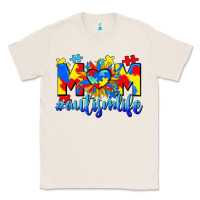 Natural Mom Autism life Classic Tee - CowGirlArtShop