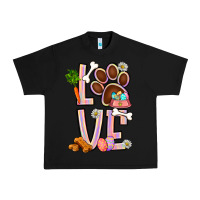 Black Tie dye easter love dog paw Urban Heavy Tee - BundleAndBundleShop