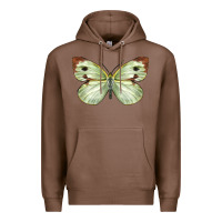 Chestnut Cabbage Butterfly Premium Hoodie - LillyAllenDesigns
