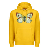 Lemon Cabbage Butterfly Premium Hoodie - LillyAllenDesigns