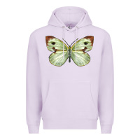 Lilac Cabbage Butterfly Premium Hoodie - LillyAllenDesigns