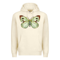 Sandshell Cabbage Butterfly Premium Hoodie - LillyAllenDesigns