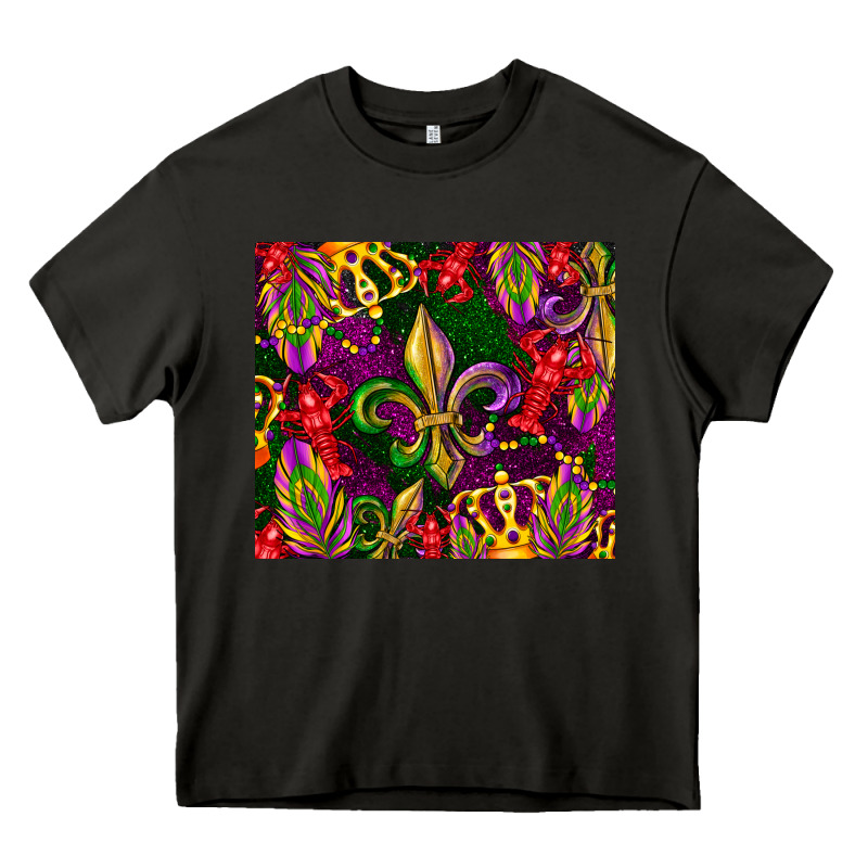 Mardi Gras Heavy Core Tee by CowGirlArtShop | Teevron