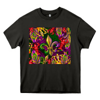 Asphalt mardi gras Heavy Core Tee - CowGirlArtShop