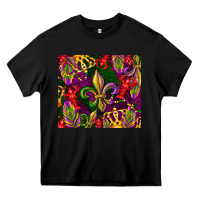 Black mardi gras Heavy Core Tee - CowGirlArtShop