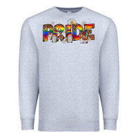 Heather Grey pride gnome Premium Sweatshirt - JahusDesignShop