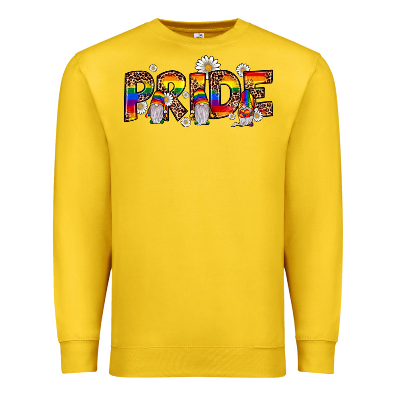 Pride Gnome Premium Sweatshirt by JahusDesignShop | Teevron