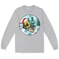 Moon Dust Slide Avocado Long Sleeve Tee - FaDigitalArtStudio