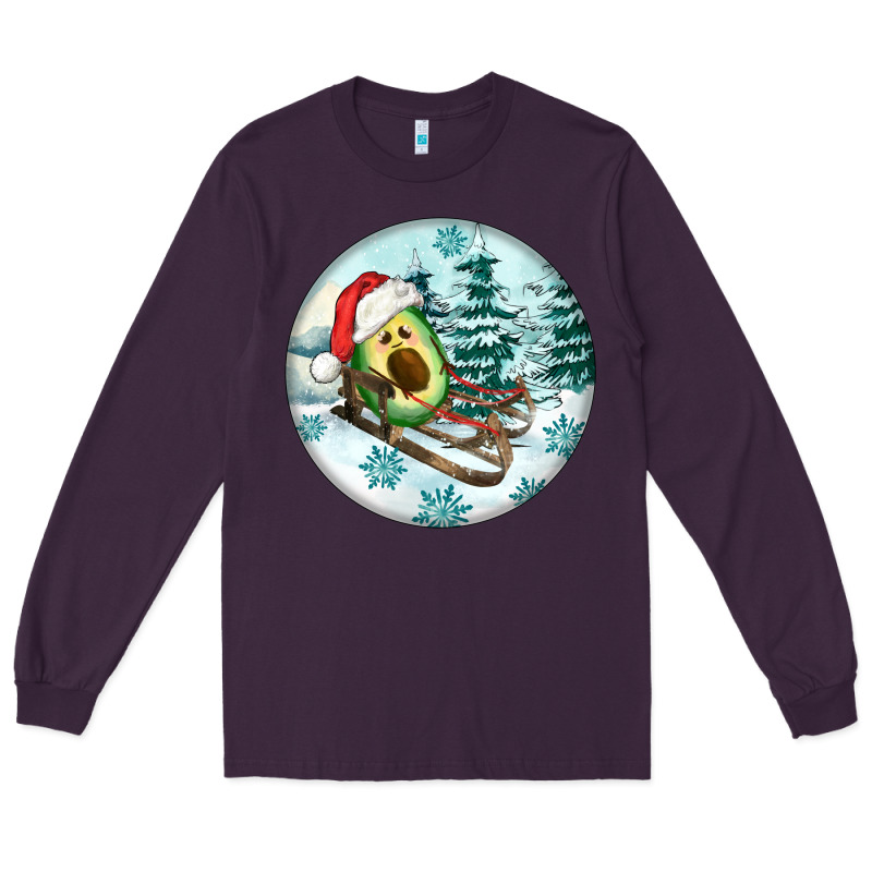 Slide Avocado Long Sleeve Tee by FaDigitalArtStudio | Teevron