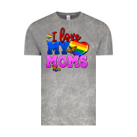 Cloud Rock I love my moms Vintage Tee - FaDigitalArtStudio