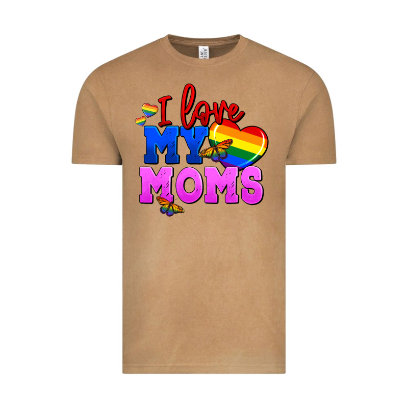 I Love My Moms Vintage Tee by FaDigitalArtStudio | Teevron