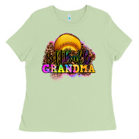Matcha softball grandma Ladies Tee - OliviaCreatesArt