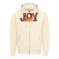 Sandshell joy reindeer Zipper Hoodie - AdoDesignShop