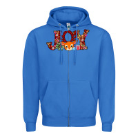 True Royal joy reindeer Zipper Hoodie - AdoDesignShop