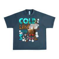 Midnight Navy cold like my soul coffee cups bbs Urban Heavy Tee - BundleAndBundleShop