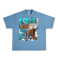 Pebble Blue cold like my soul coffee cups bbs Urban Heavy Tee - BundleAndBundleShop