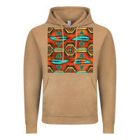 Vintage Camel native american aztec seamless pattern 2 Vintage Hoodie - BundleAndBundleShop