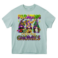 Arona parading with my gnomies mardi gras Heavy Core Tee - CowGirlArtShop
