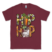 Burgundy Hip hop Easter boy Easter Day Classic Tee - HowdyJamesFarm