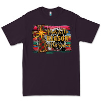 Plum jesus i̇s the reason for the season christmas Premium Tee - RanaPortraitStore