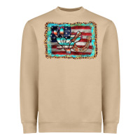 Mushroom flag cactus horseshoe Heavyweight Sweatshirt - AdoDesignShop