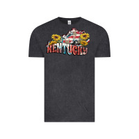 Vintage Black kentucky 4th of july Vintage Tee - FaDigitalArtStudio
