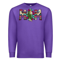 Purple san judas mom Premium Sweatshirt - JahusDesignShop