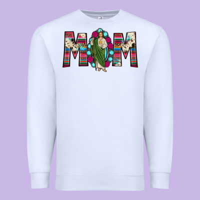 San Judas Mom Premium Sweatshirt Designed By Jahusdesignshop