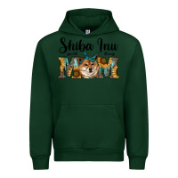 Forest Green western shiba inu mom Urban Hoodie - RanaPortraitStore