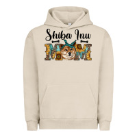 Pigment French Oak western shiba inu mom Urban Hoodie - RanaPortraitStore