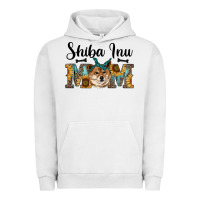 Pigment Lunar Rock western shiba inu mom Urban Hoodie - RanaPortraitStore