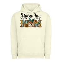 Pigment Pistachio western shiba inu mom Urban Hoodie - RanaPortraitStore