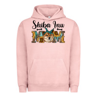 Pigment Salmon western shiba inu mom Urban Hoodie - RanaPortraitStore