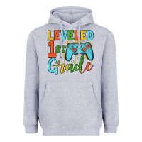 Heather Grey leveled 1 st grade Heavyweight Hoodie - JahusDesignShop