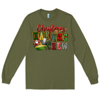 Army Green Christmas baking crew Long Sleeve Tee - FaDigitalArtStudio